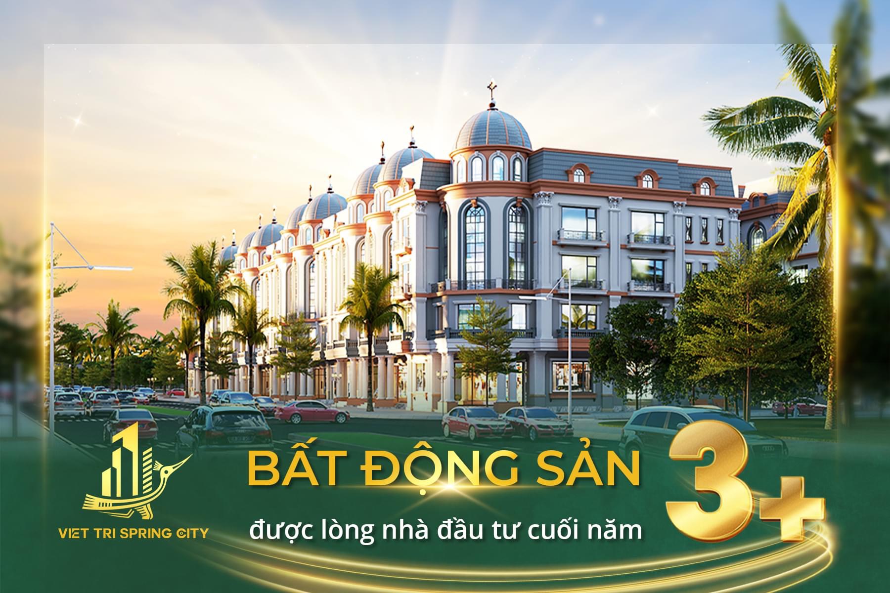 Việt Trì Spring City - BĐS hút NĐT cuối năm