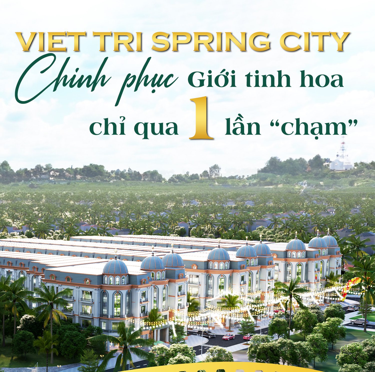  Việt Trì Spring City - Vượng khí phồn vinh – Nâng tầm tiện ích