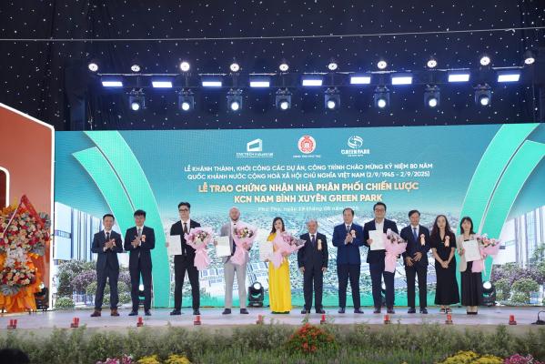 Phú Thọ khởi công KCN Nam Bình Xuyên Green Park gần 300 ha